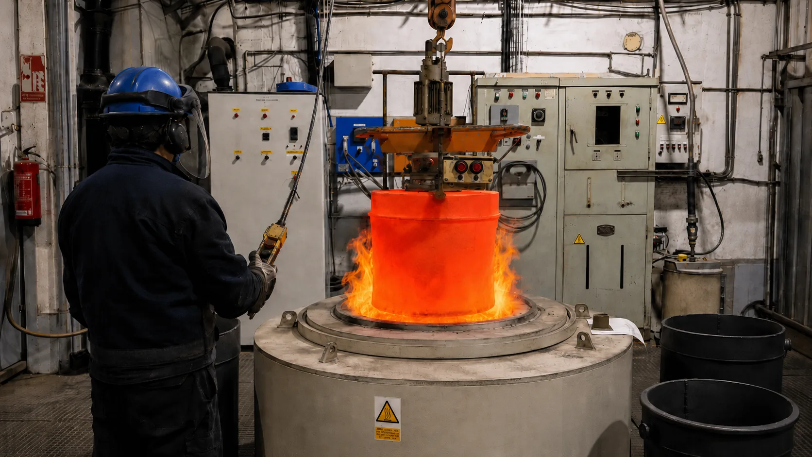 Piezas preparadas para cementación y carbonitruración