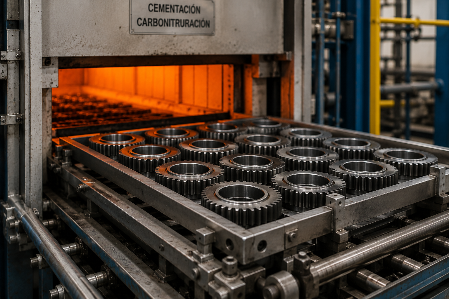 Comparativa entre cementación y nitruración